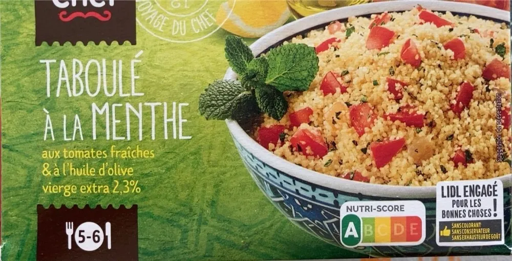 taboulé à la menthe