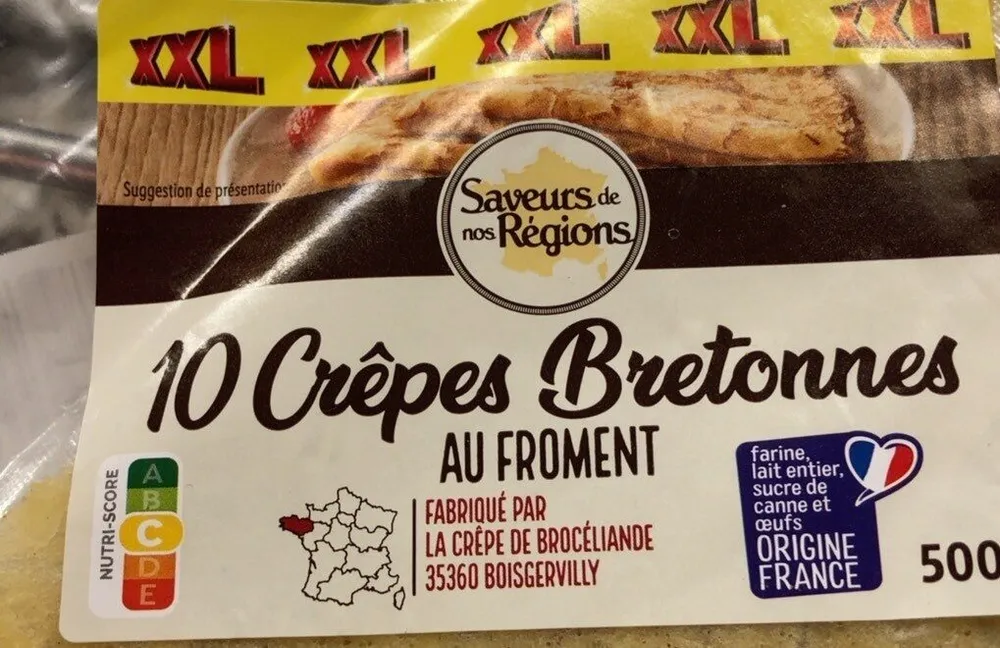 Crêpes bretonnes XXL
