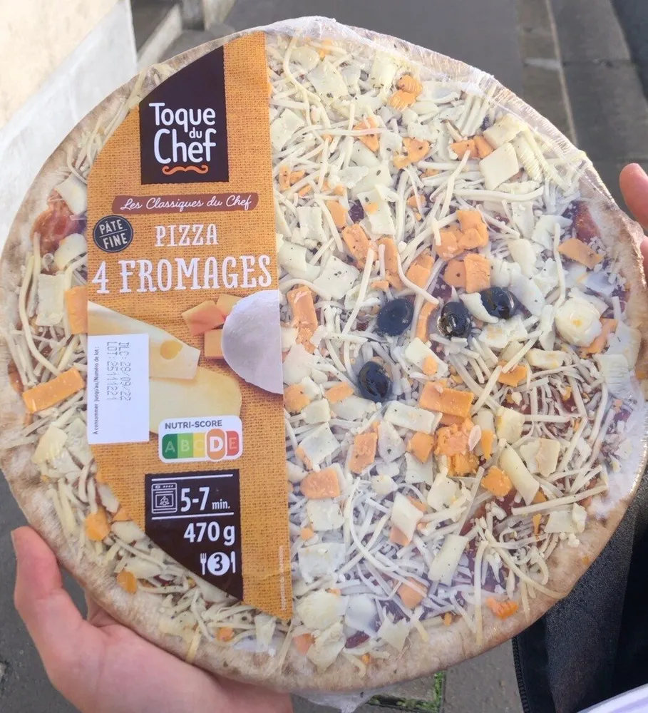 Pizza 4 fromages