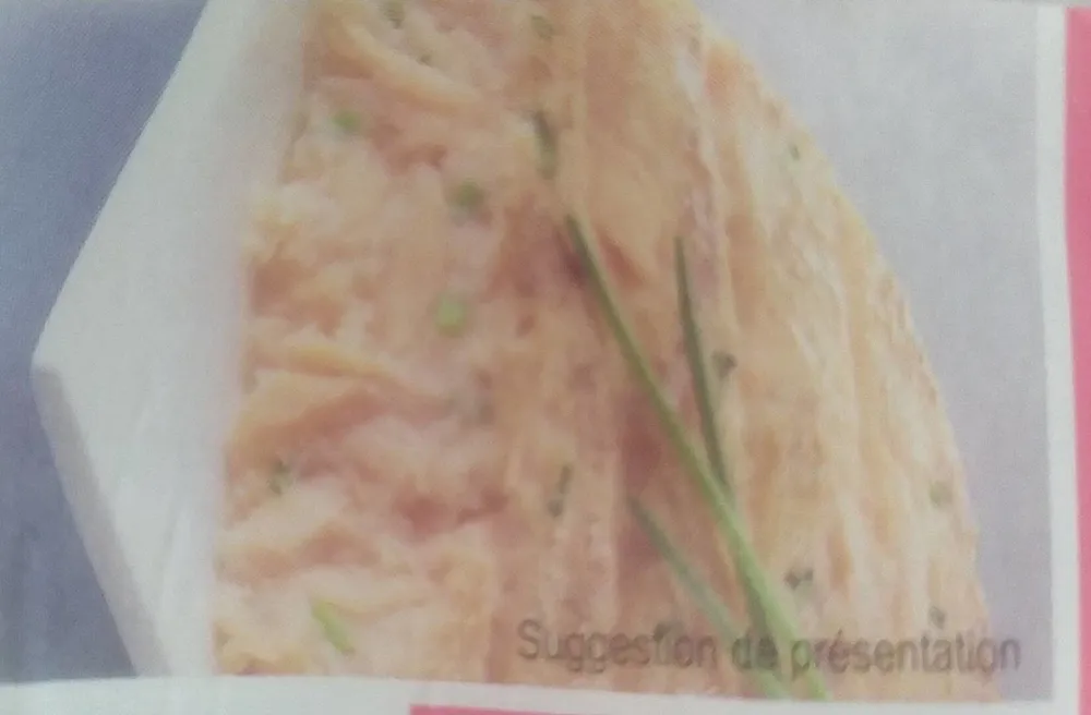 Hachés au saumon avec filet