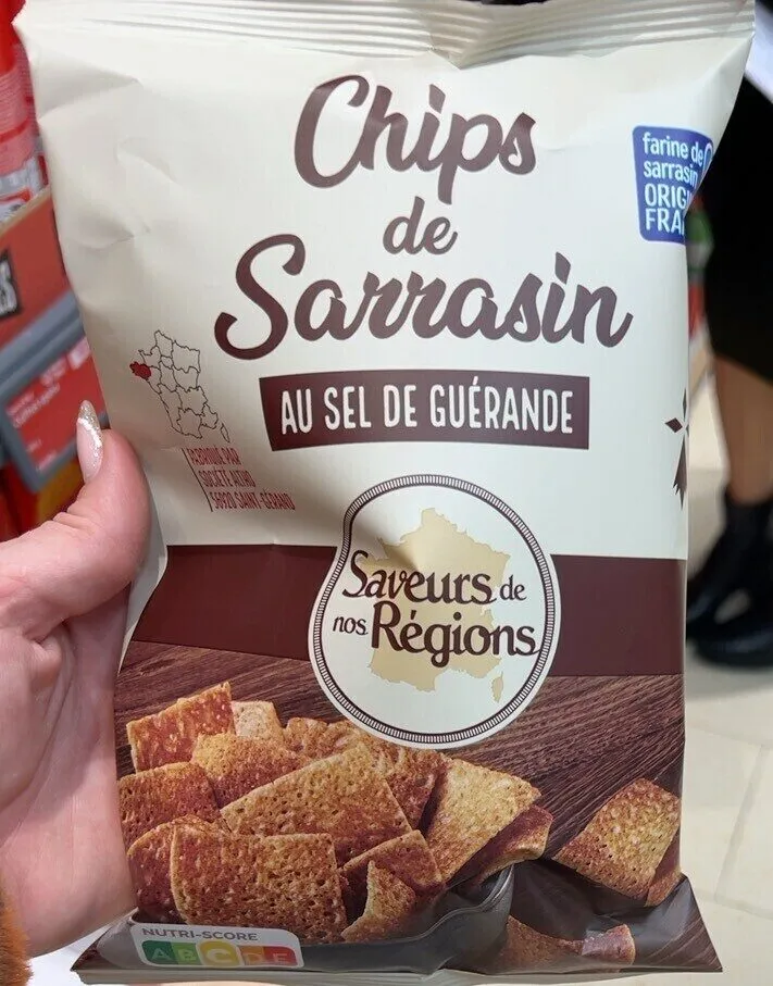 Chips De sarrasin Au Sel De Guerande