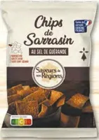 Chips de Sarrasin au Sel de Guérande
