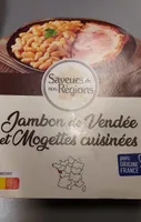 JAMBON DE VENDEE ET MOGETTES CUISINEES