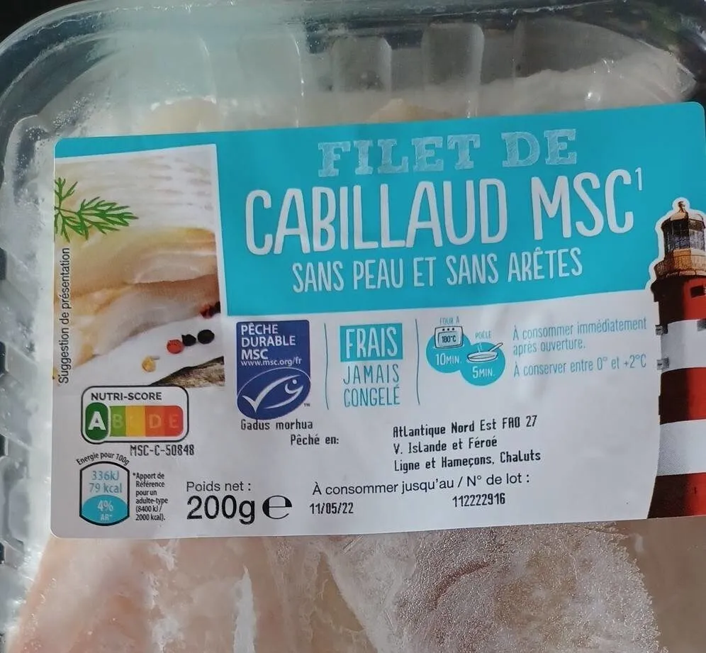 Cabillaud MSC1