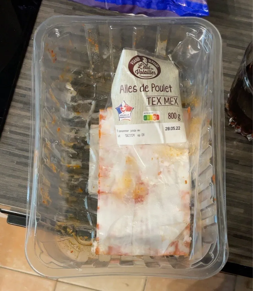 Ailes de poulet tex mex