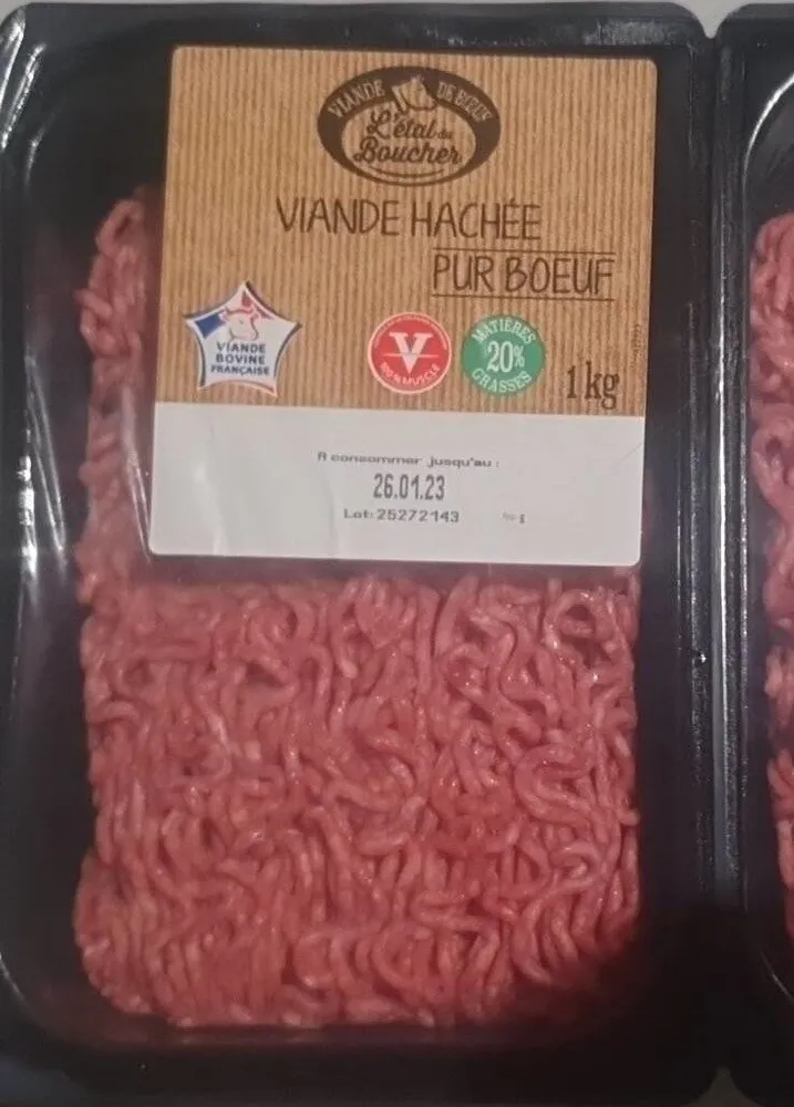 viande hachée pur boeuf