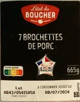 Brochette de porc