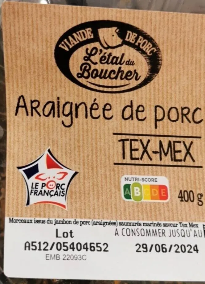 Araignée de porc tex mex