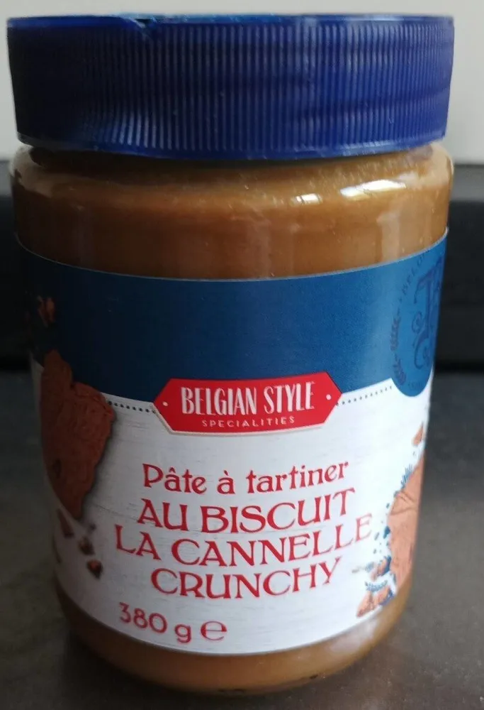 Pâte à tartiner au biscuit La cannelle crunchy