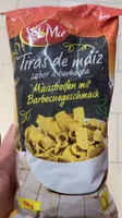Bbq flavour maize snacks