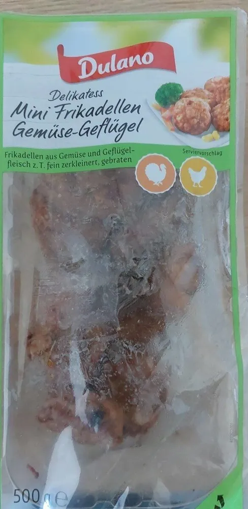 Mini Frikadellen Gemüse-Geflügel