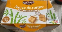 Sucre de canne en morceaux