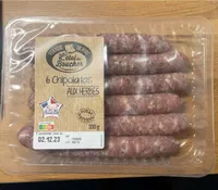 6 chipolatas aux herbes