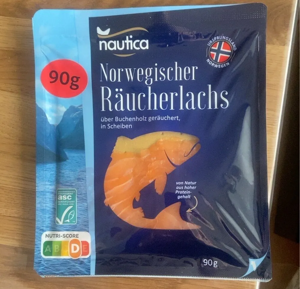 Norwegischer Räucherlachs