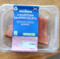 2 Scottish salmon fillets