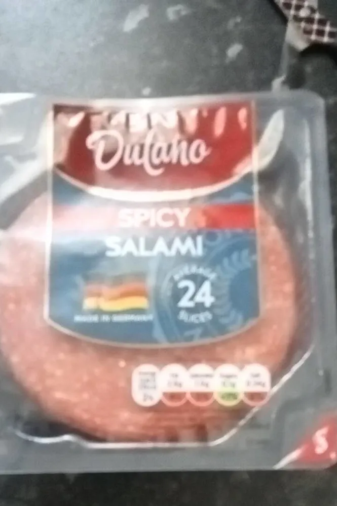 Spicy salami