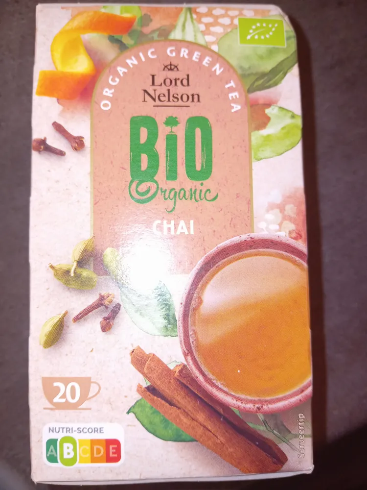 ORGANIC GREEN TEA BIO Organic CHAI