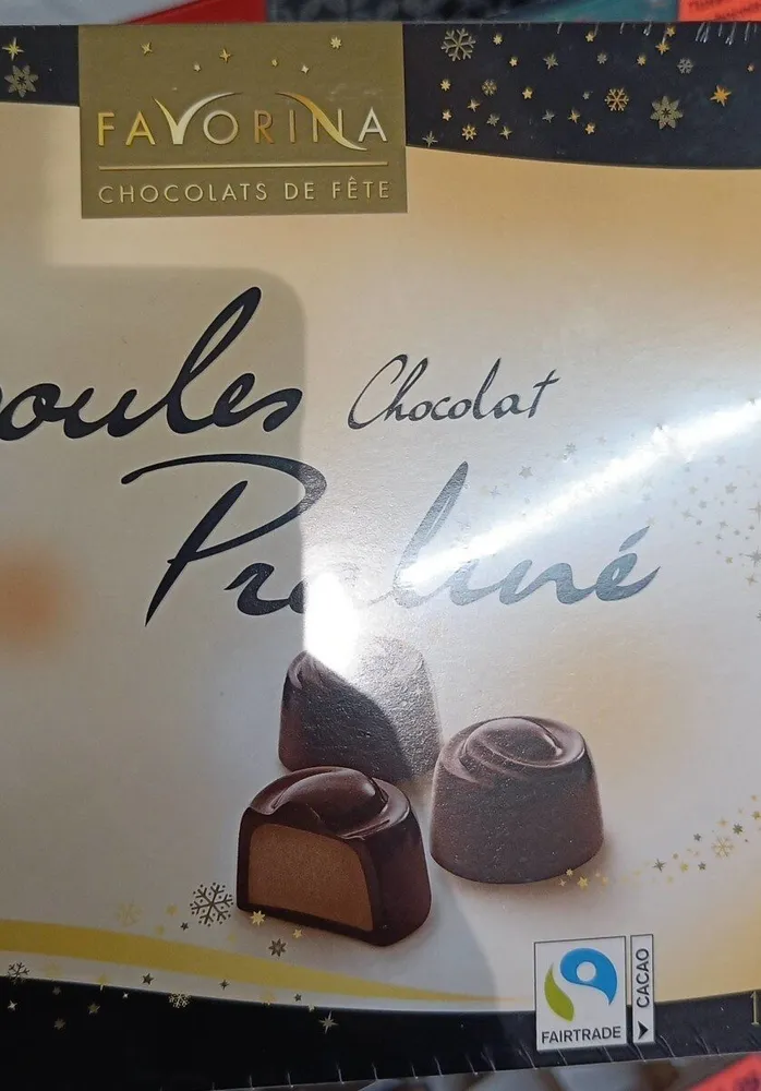 Boules chocolat praliné
