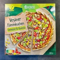 Veganer Flammkuchen Gemüse & Quinoa