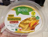 vegane Linsencreme Mango Curry