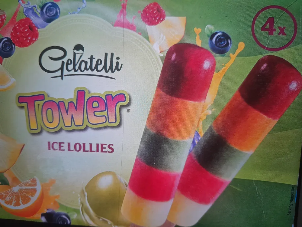 Tower ice lollies