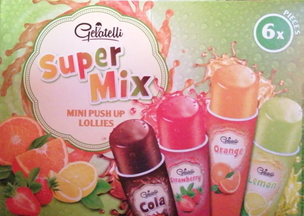 Mini Push Up Lollies Super Mix