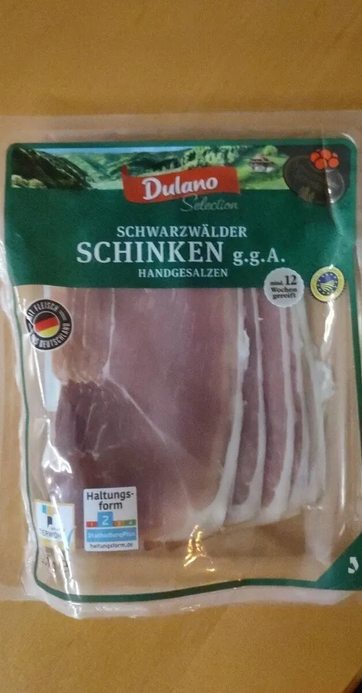 Schwarzwälder Schinken von Hand gesalzen