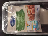 Fleischbällchen mit Frischkäse-Knoblauch-Füllung, fritiert