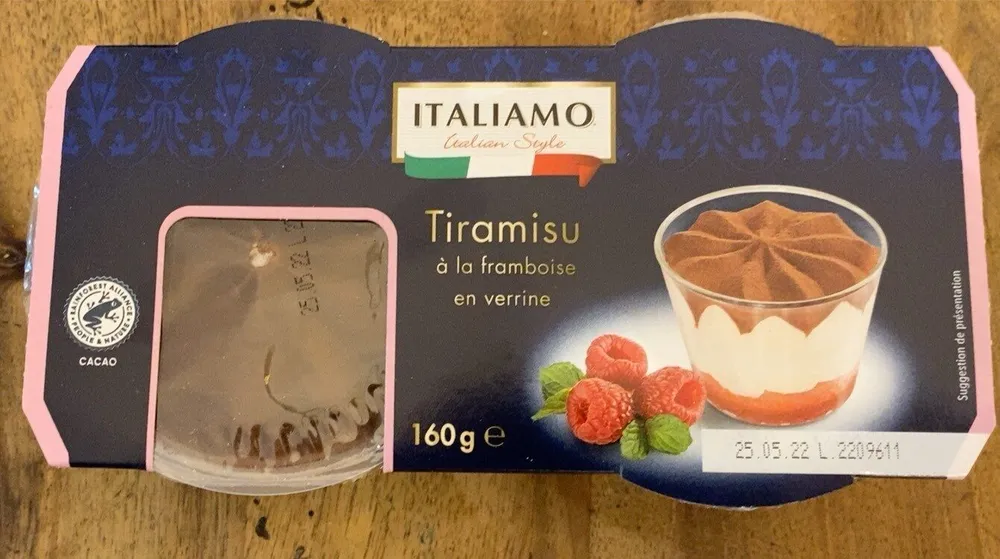 Tiramisu à la Framboise