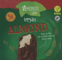 Vemondo veganska mandel glasspinnar