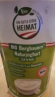 bio Bergbauern Naturjoghurt