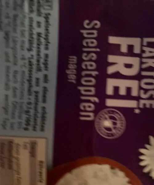 Speisetopfen Laktosefreie