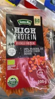 High protein Fusilli Freschi con farina di lenticchie rosse
