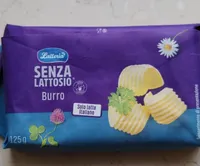 Burro senza lattosio