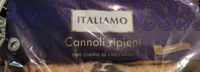 Cannoli ripieni al cioccolato