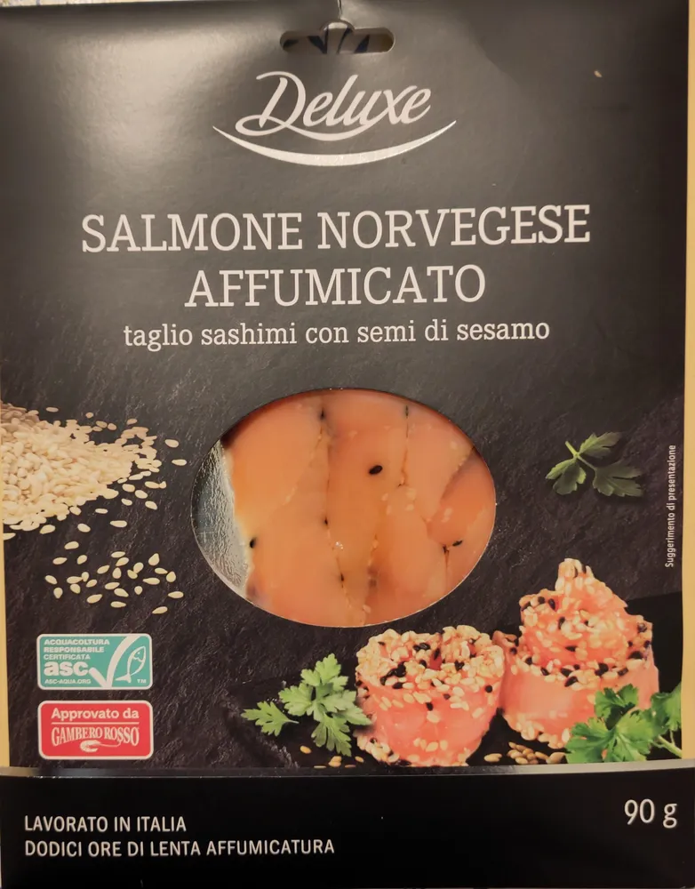 Salmone norvegese affumicato