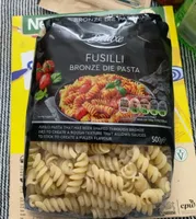 Fusilli bronze die pasta