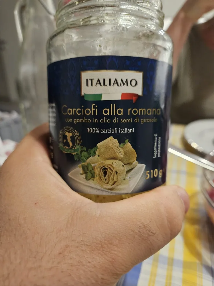 Carciofi Alla Romana Interi Sott'olio, Sgocciolati