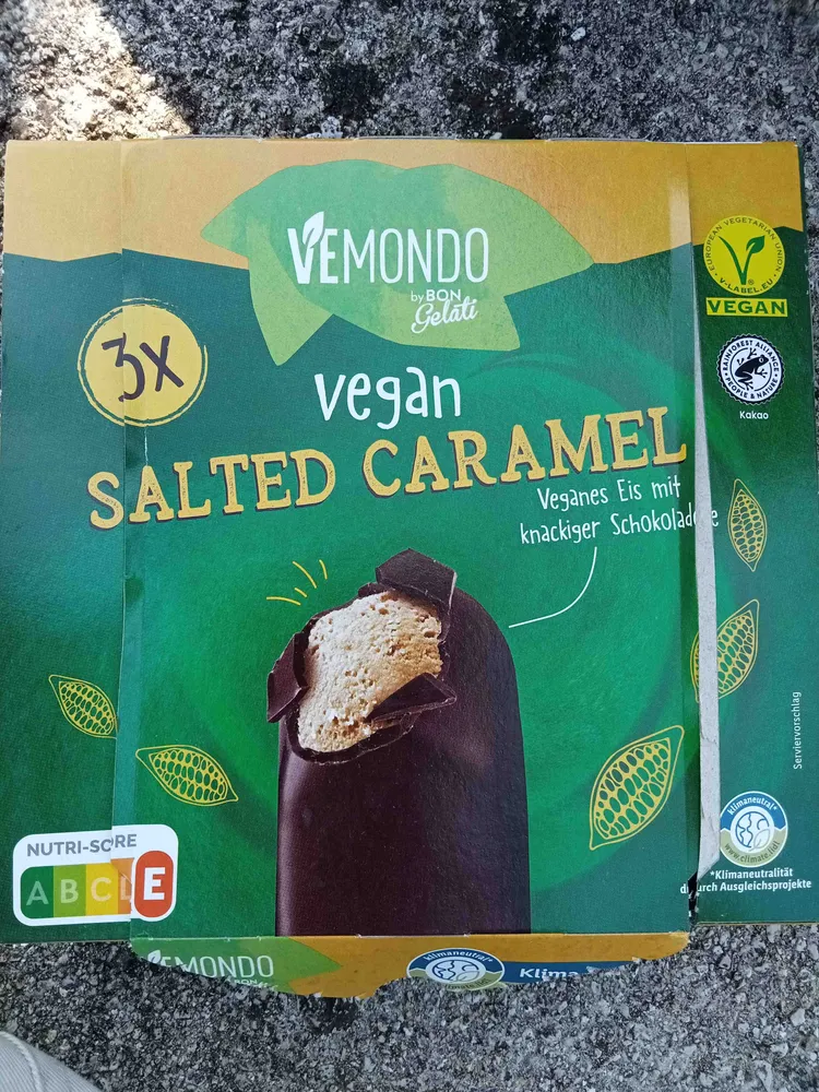 Vegan Salted Caramel Eis