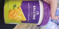 Mango and pineapple sorbet