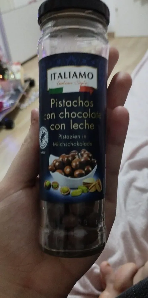 Pistazien in Milchschokolade