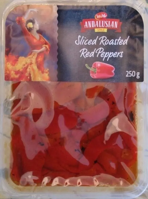 Sliced Roasted Red Peppers