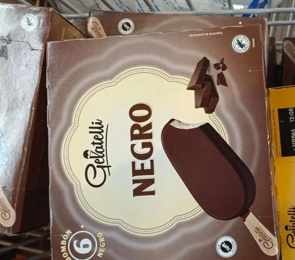 Helado negro