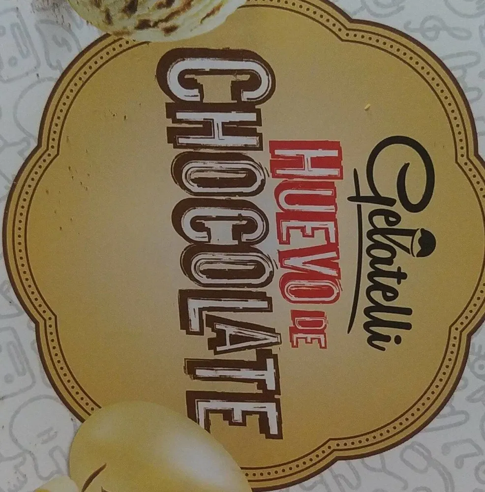Gelatelli huevo de chocolate