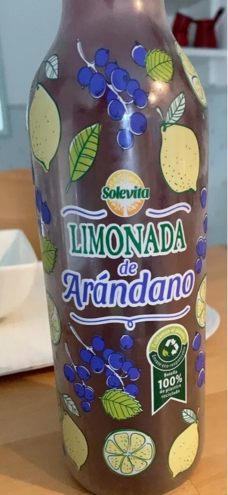 Limonada de arándano