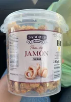 Tiras de jamón curado