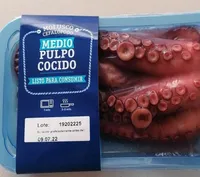 Pulpo cocido