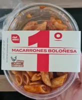 Macarrones boloñesa