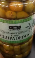 Aceitunas aliñadas estilo chupadedos