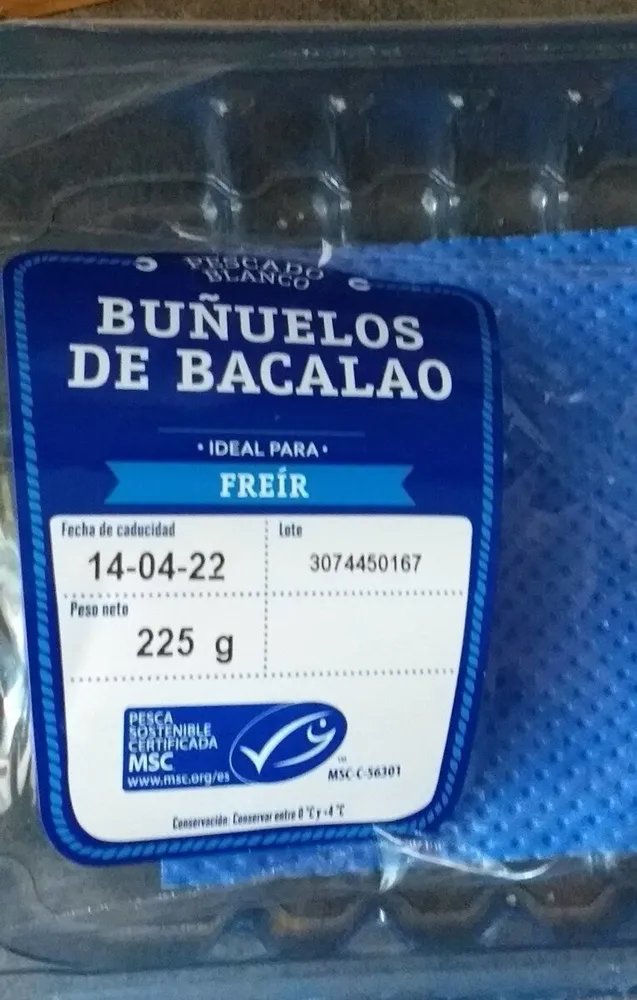 Buñuelos de bacalao